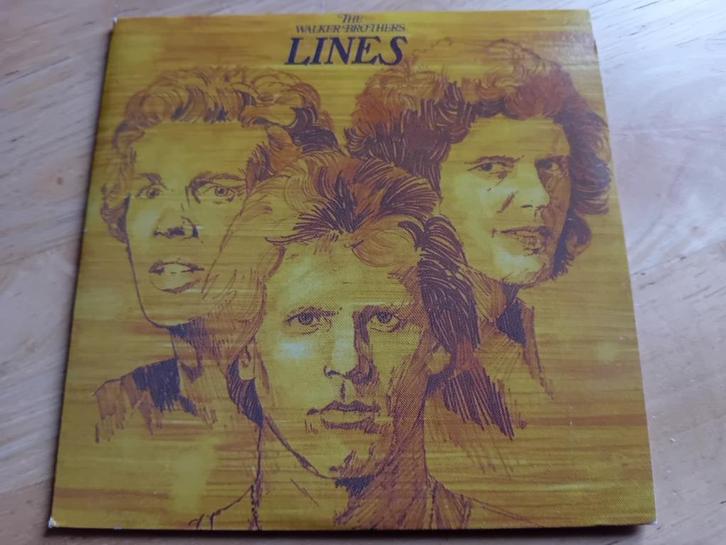 CD The Walker Brothers - Lines, Cd's en Dvd's, Cd's | Rock, Zo goed als nieuw, Poprock, Verzenden