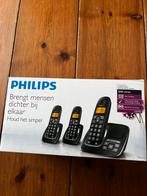Philips 1000 series handset telefoon met 3 handset telefoons, Ophalen, Zo goed als nieuw, 3 handsets