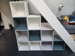 Trapkast van IKEA EKET kastjes - wit, grijs en donkerblauw, Ophalen, Gebruikt, 100 tot 150 cm, 150 tot 200 cm