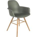 Zuiver Albert Kuip Armchair Groen, Huis en Inrichting, Stoelen, Ophalen, Zo goed als nieuw, Kunststof, Eén