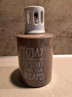 Lamp Berger. Steen. Kleur: taupe., Ophalen, Overige materialen, Overige kleuren, Zo goed als nieuw