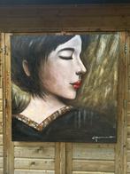 Mooi groot Acryl schilderij werk, Ophalen