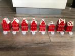 Postcodeloterij huisjes  1 t/m 8, Diversen, Kerst, Ophalen of Verzenden, Nieuw