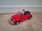 Kerst VW kever cabrio rood voor in kerstman, versiering., Diversen, Kerst, Ophalen of Verzenden, Gebruikt