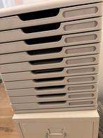 A4 Ladekastje - 10 Lades - Kunststof, Ophalen, Gebruikt, Minder dan 100 cm, 25 tot 50 cm