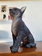 Chihuahua, Chiwawa beeld van polystone 21 cm hoog, Ophalen of Verzenden, Zo goed als nieuw, Dier