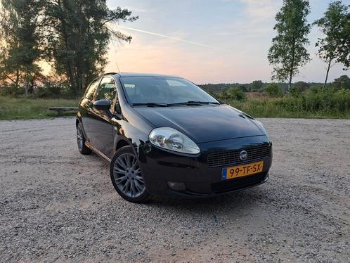 Fiat Punto 1.4 16V 3DR 2006 Zwart, Auto's, Fiat, Particulier, Grande Punto, ABS, Airbags, Airconditioning, Centrale vergrendeling
