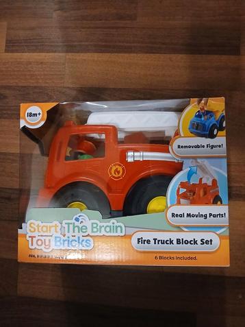 Brandweerwagen Blokken Set - Start The Brain beschikbaar voor biedingen