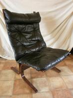 Siesta fauteuil met hocker, Huis en Inrichting, Ophalen, Gebruikt, Hout, 50 tot 75 cm