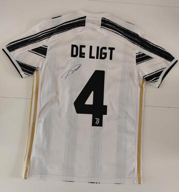Gesigneerd Juventus shirt De Ligt #4 beschikbaar voor biedingen