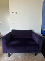 2 Luxe Paarse LoveSeats met Kussens, Ophalen, Gebruikt, 75 tot 100 cm, 100 tot 125 cm