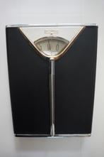 Borg USA weegschaal in stone - zwart vintage retro design, Analoog, 100 kg of meer, Ophalen of Verzenden, Zo goed als nieuw