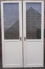 Glas in lood suite deuren, Doe-het-zelf en Verbouw, Deuren en Horren, Gebruikt, Binnendeur, Ophalen of Verzenden, Schuifdeur