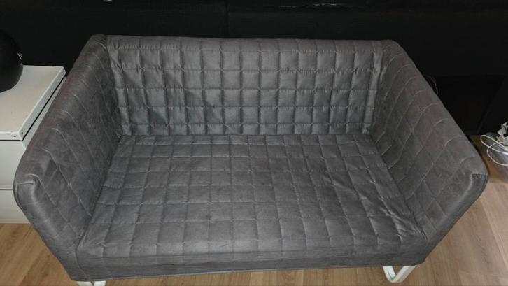 Ikea Knopparp Bank - Compact en Comfortabel!, Huis en Inrichting, Banken | Bankstellen, Zo goed als nieuw, Rechte bank, Tweepersoons