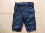Nieuw H&M straight fit shorts korte jeans mt 30 donkerblauw, Nieuw, Blauw, Ophalen of Verzenden, W33 - W34 (confectie 48/50)