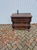 Hollandse Buik Ladekastje - Wortelnoten, Minder dan 50 cm, Gebruikt, Met lade(s), 25 tot 50 cm