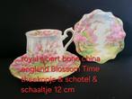 Royal albert Blossom Time theekopje & schotel & schaaltje€25, Antiek en Kunst, Ophalen of Verzenden