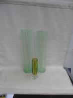 Drie Murano glas vazen / cilinder vorm