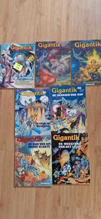 Gigantik - Collectie van 7 stripboeken/serie compleet, Meerdere stripboeken, Ophalen of Verzenden, Gelezen, V. Mora, J. Cardona