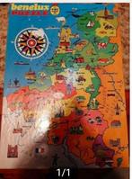 Nieuwstaat zeer leerzame Benelux kinder puzzel, Ophalen of Verzenden, 10 tot 50 stukjes, Zo goed als nieuw, 6 jaar of ouder