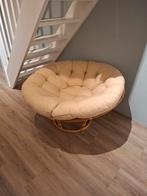 Jysk Jordrup Stoel - Rotan Papasan Stoel, Huis en Inrichting, Ophalen, Gebruikt, Bruin, Bohemian