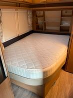 Fendt binnenveringsmatras origineel frans bed, Caravans en Kamperen, Ophalen, Zo goed als nieuw