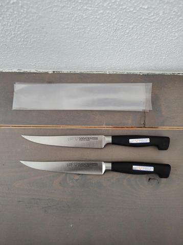 Diamant Sabatier Forgé Steakmessen - 13 cm - 2 Stuks - Nieuw beschikbaar voor biedingen