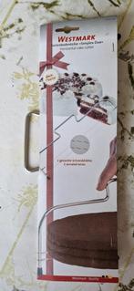 Taartbodem snijder in hoogte verstelbaar, Ophalen of Verzenden, Zo goed als nieuw, Taarten, Bakvorm