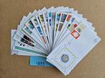 FDC JAAR 1999 - COMPLEET - 21 EERSTE DAG ENVELOPPEN, Postzegels en Munten, Postzegels | Eerstedagenveloppen, Ophalen of Verzenden