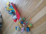 Paw patrol boot met figuren, Kinderen en Baby's, Speelgoed | Actiefiguren, Ophalen of Verzenden, Zo goed als nieuw
