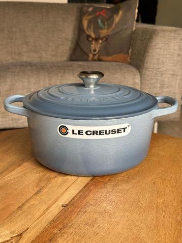 Le Creuset Gietijzeren Braadpan 22 cm – Chambray beschikbaar voor biedingen