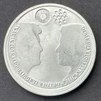 Zilveren Huwelijksmunt € 10 Willem-Alexander / Maxima 2002, Zilver, 10 gulden, Koningin Beatrix, Losse munt