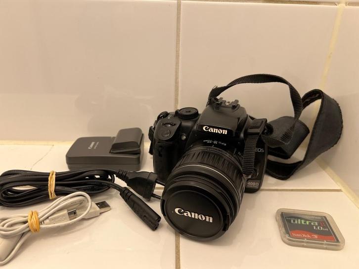 Canon EOS 400D Digital, Audio, Tv en Foto, Fotocamera's Digitaal, Gebruikt, Spiegelreflex, Canon, Geen optische zoom, Ophalen of Verzenden