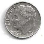 U.S.A  Dime 1953S, Postzegels en Munten, Munten | Amerika, Verzenden, Noord-Amerika