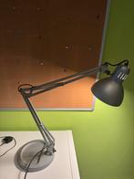 Grijs IKEA Bureaulamp met industriële uitstraling, Ophalen, Gebruikt, Overige materialen, 50 tot 75 cm