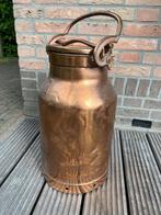 Koperen melkbus, Ophalen, Koper