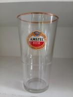 Amstel bierglas, 36 bierglazen, conisch, met stapelrand, Ophalen of Verzenden, Nieuw, Glas of Glazen, Amstel