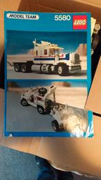 Witte vrachtwagen zie omschrijving, Ophalen of Verzenden, Gebruikt, Complete set, Lego