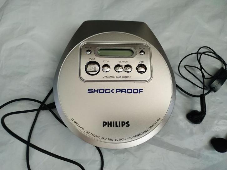 Philips AX2200/00C CD speler, Audio, Tv en Foto, Cd-spelers, Zo goed als nieuw, Philips, Wisselaar, Draagbaar, Ophalen of Verzenden