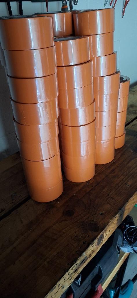 Oranje Vloertape Rillprint 33mm x 50mm, Doe-het-zelf en Verbouw, IJzerwaren en Bevestigingsmiddelen, Nieuw, Overige typen, Ophalen of Verzenden