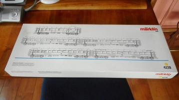 MARKLIN 4229 RHEINGOLD WAGEN SET 5 diverse metalen w. ovp beschikbaar voor biedingen