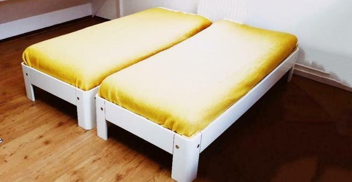 Verschillende Auping Auronde 80 x 200, Huis en Inrichting, Slaapkamer | Bedden, Zo goed als nieuw, Eenpersoons, 80 cm, 200 cm