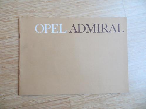 Folder Opel Admiral 1964, als nieuw!, Boeken, Auto's | Folders en Tijdschriften, Zo goed als nieuw, Opel, Ophalen of Verzenden