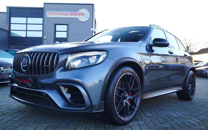 Mercedes-Benz GLC-klasse 63 S AMG 4MATIC+ Edition 1 | BRABUS, Auto's, Mercedes-Benz, Bedrijf, Te koop, GLC, 360° camera, 4x4, ABS