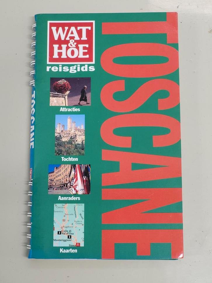 Toscane Reisgids Wat & Hoe, Boeken, Reisgidsen, Zo goed als nieuw, Reisgids of -boek, Europa, Overige merken, Ophalen of Verzenden