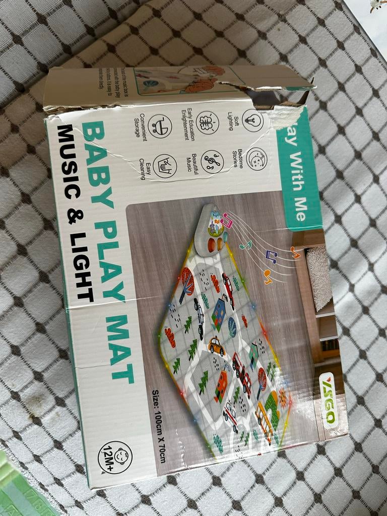 Baby Speelmat met Muziek en Licht, Ophalen of Verzenden, Zo goed als nieuw, Overige typen