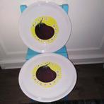 Pizza borden Collection Saturnia Porcellane Italy 3 stuks, Huis en Inrichting, Keuken | Servies, Ophalen, Zo goed als nieuw, Bord(en)