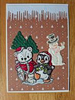 Zelfgemaakte kerstkaart, Hobby en Vrije tijd, Kaarten | Zelfgemaakt, Ophalen of Verzenden, Nieuw, Kerst