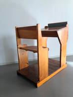 Vintage Zweeds houten schoolmeubel schoolbankje, Ophalen, Gebruikt, Geen, Overige typen