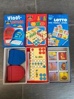 Spelletjesbundel Mens erger je niet, Vlootgevecht & Lotto, Ophalen of Verzenden, Zo goed als nieuw